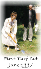 New Haw Community Centre First Tuft Cut 1997
